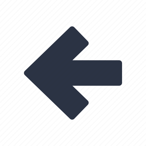 Arrow, back, left, previous, wayfind icon - Download on Iconfinder