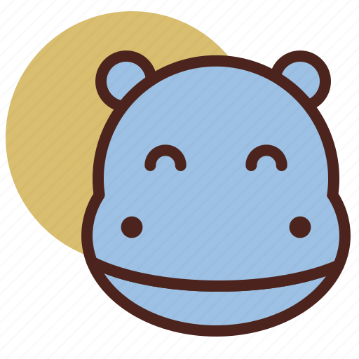 Animal, farm, hippo, pet, ranch icon - Download on Iconfinder