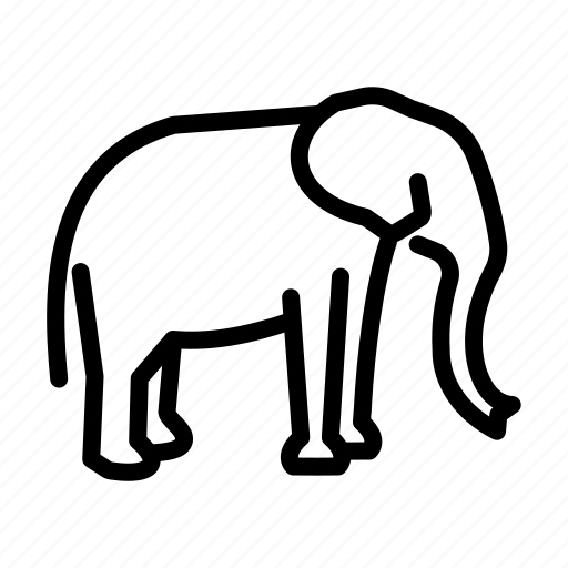 Elephant, wild, animal, savanna icon - Download on Iconfinder
