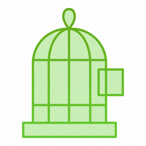 Bird, birdcage, cage, prison, retro, decorative, empty icon - Download on Iconfinder