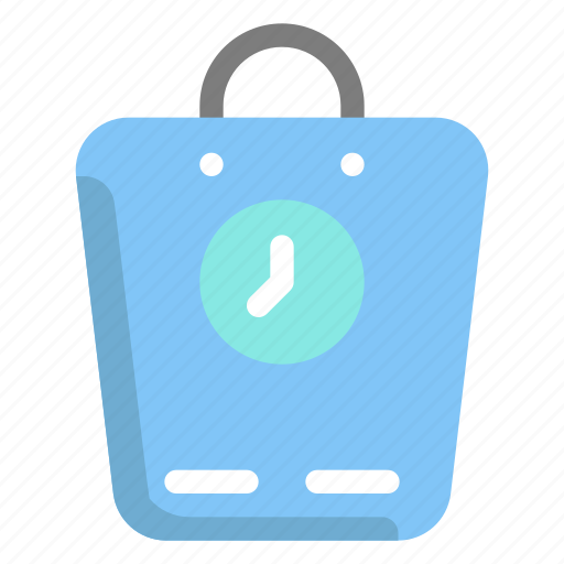 Bag, commerce, ecommerce, sale, shop, shopping, time icon - Download on Iconfinder