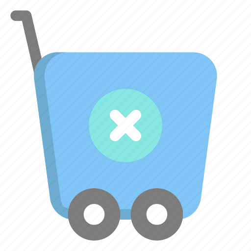 Cancel, commerce, ecommerce, shop, shopping, trolley icon - Download on Iconfinder