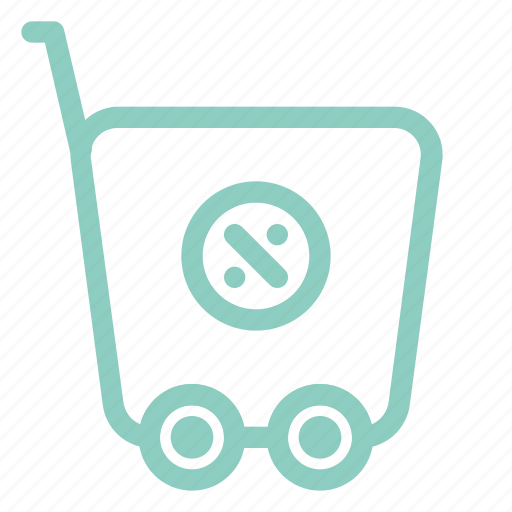 Commerce, discount, ecommerce, shopping, trolley icon - Download on Iconfinder