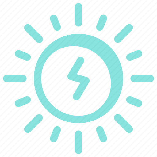 Energy, power, solar, sun icon - Download on Iconfinder