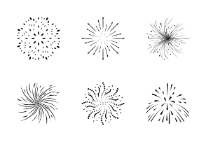 80 Fireworks Illustrations