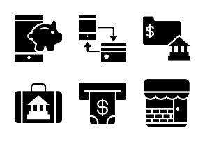 Business and Finance Glyph 27