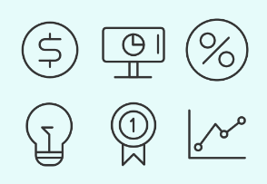 Business and Finance Line icon pack