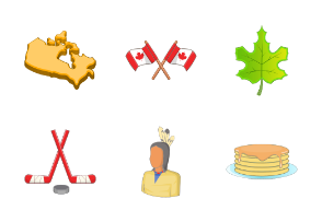 Canada - cartoon style