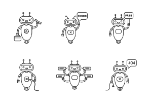 Chat bots. Linear. Outline