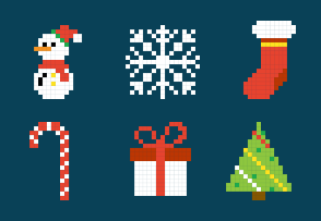 Christmas pixel