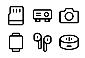 Computer And Device Outline