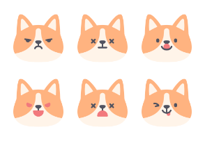 Corgi Dog Emoji
