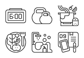 Daily Routine (Outline 64px)