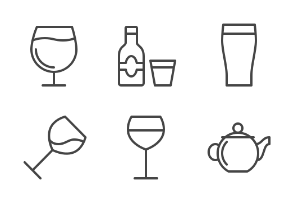 iOS icons - Drinks