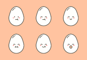 Egg Emojis v2