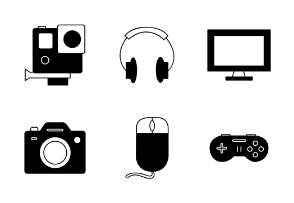 Electronics glyphs