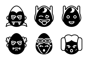 Emojis Set 2 - Solid