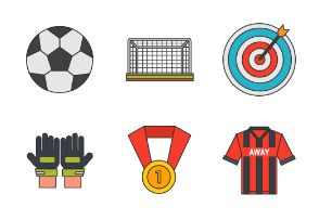 Football Soccer Sports ( Outline )