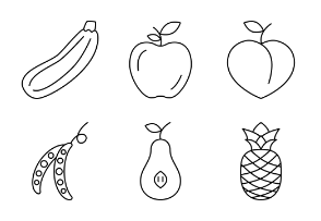 Fruits and Vegetables Outline
