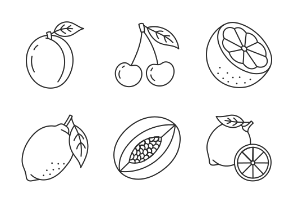 Fruits Doodle