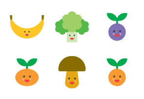 Fruits & Vegetables Emojis