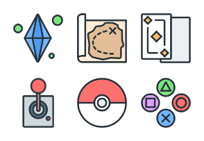 Gaming - Color Icons