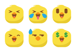 Hana Emojis Chick Edition