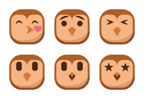 Hana Emojis Owl Edition