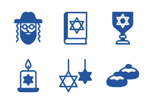 Hanukkah Jewish festival - Filled