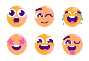 Happy and Expressive Emojis