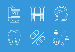 Health Care - Outlined Icons