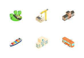 Infrastructure - isometric