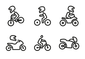 Motorcycle and bike Set