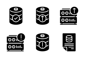 Network and data Glyph