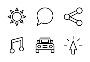 Object Sign Symbol Line