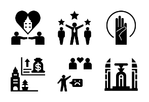 People's rights and liberties Glyph