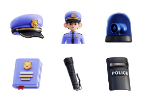 Police and equipment