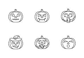 Pumpkin emotions