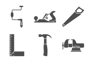 Tools Stencil Set