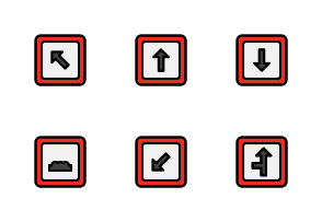 Traffic Sign - Fill Outline