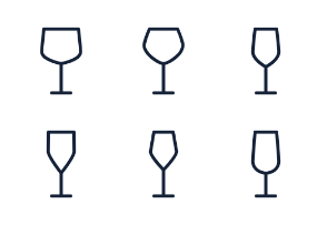 Wine Glasses Line