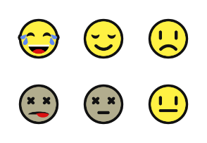 Yellow Emoji Set